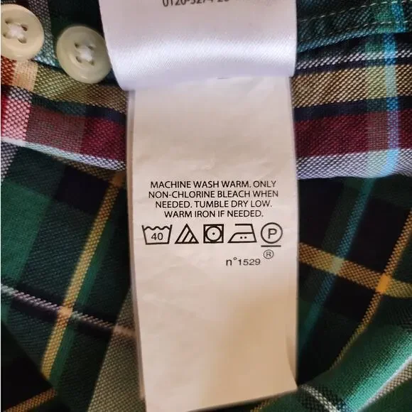 Ralph Lauren Classic Fit Mens XL Multicolor Plaid Long Sleeve Button Down Preppy - Picture 9 of 11